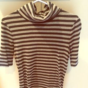 EUC, mock turtle neck.